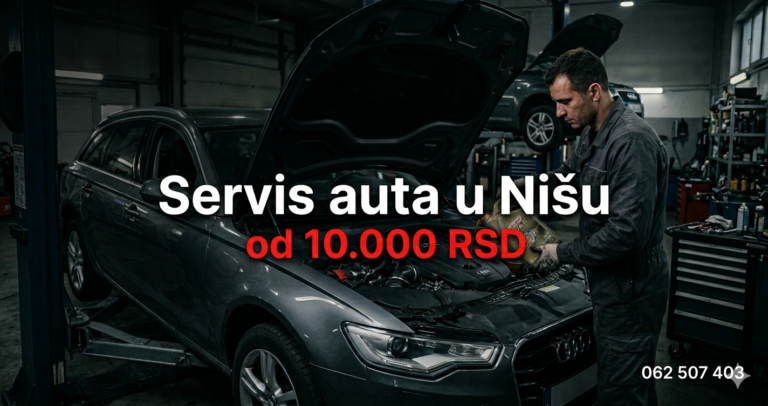 Koliko košta servis auta u Nišu